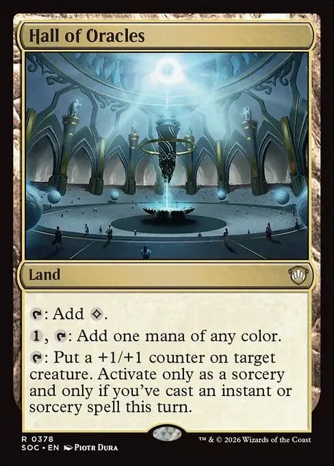 SOC, Hall of Oracles, Standard, 378, R, Near Mint, Normal, EN