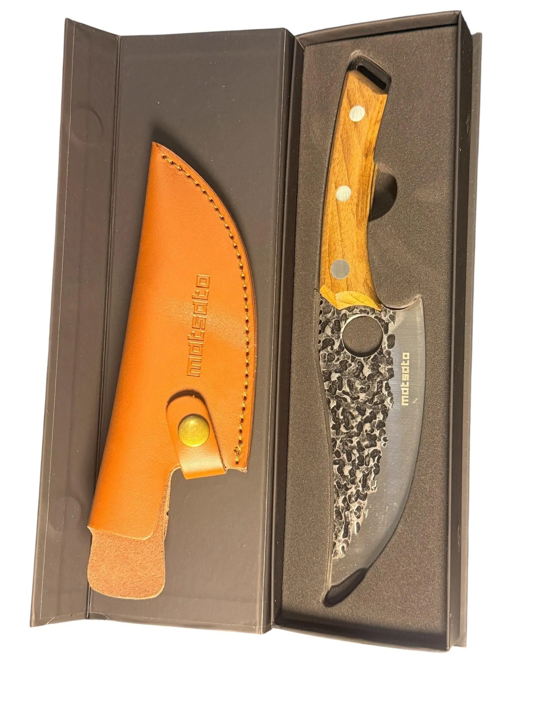 MATSATO® Premium Chef Knife. Japanese Steel Kitchen Knives for Balance & Control***With sheath