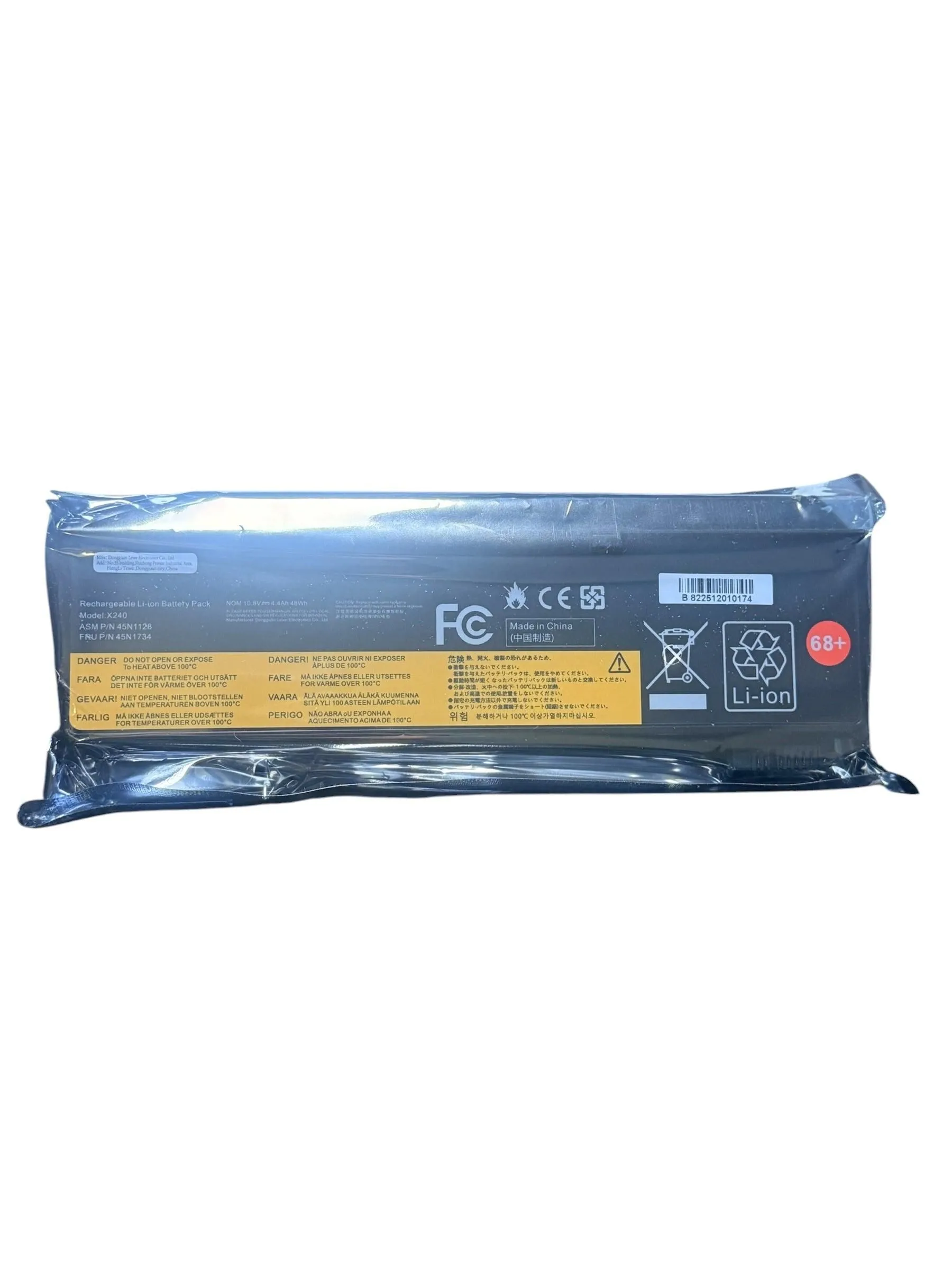 Battery for Lenovo THINKPAD T440S 20AQ THINKPAD X240 20AL 5200mah 6 Cell
