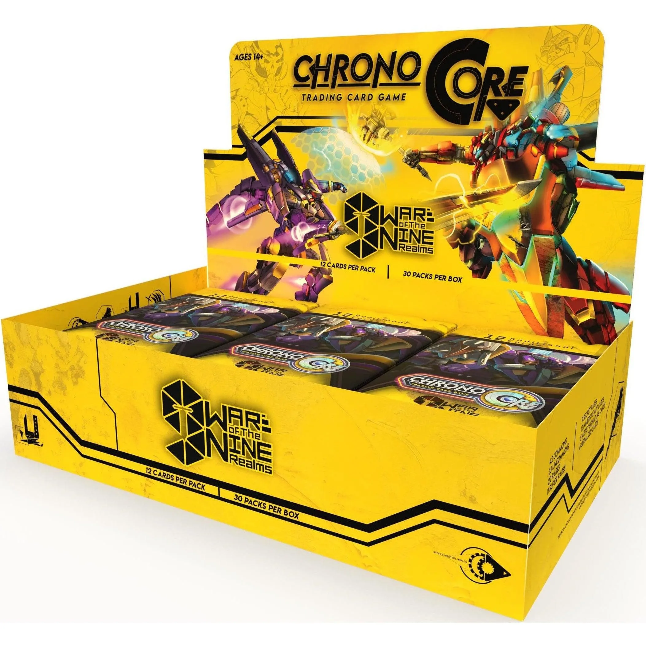 Chrono Core TCG War of the Nine Realms Booster Display