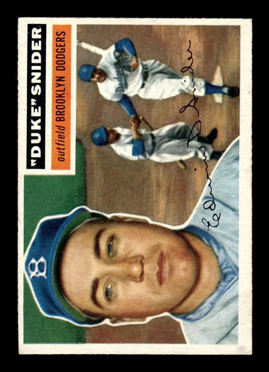 1956 Topps #150 Duke Snider Brooklyn Dodgers NMT 10012776
