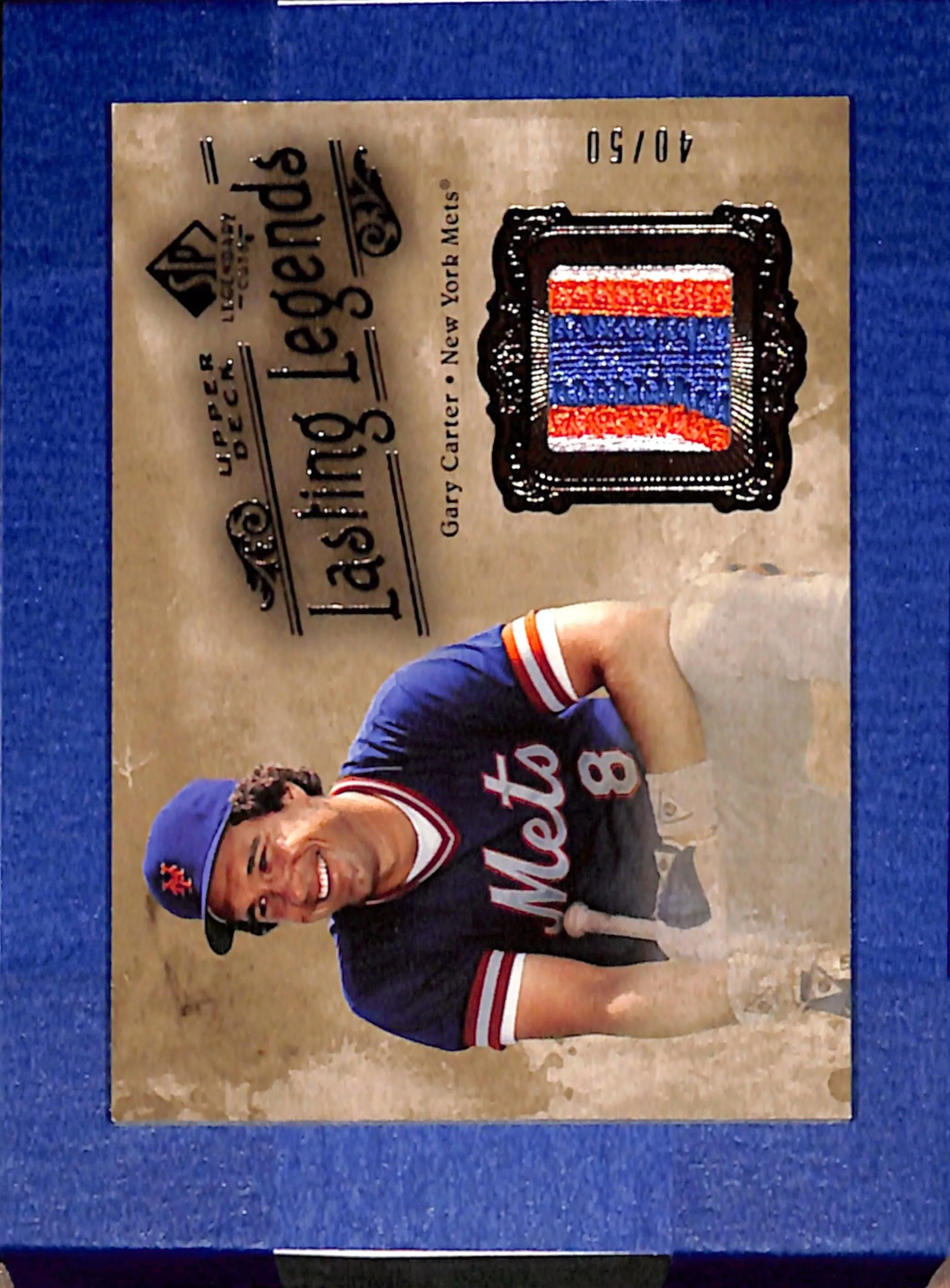 2005 SP Legendary Cuts #LL-GC Gary Carter #D 40/50 EXMT 10012783