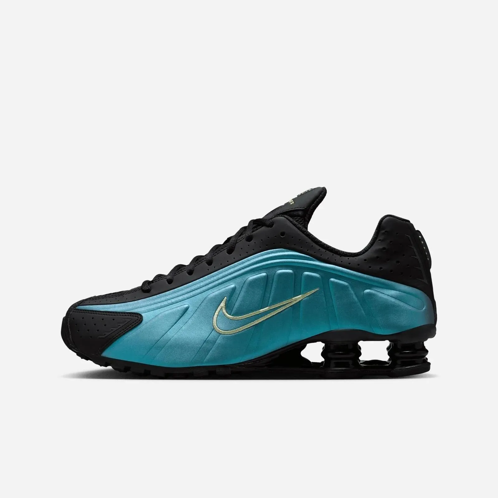 Nike Shox R4 
Sapphire Light Liquid Lime