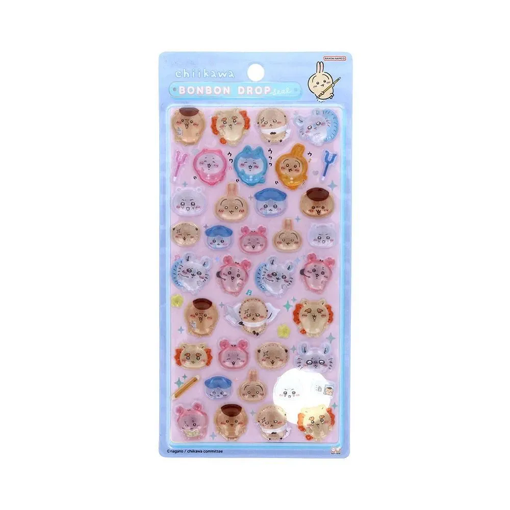 Chiikawa "BonBonDrop" 3D Sticker [Everyone Posing]