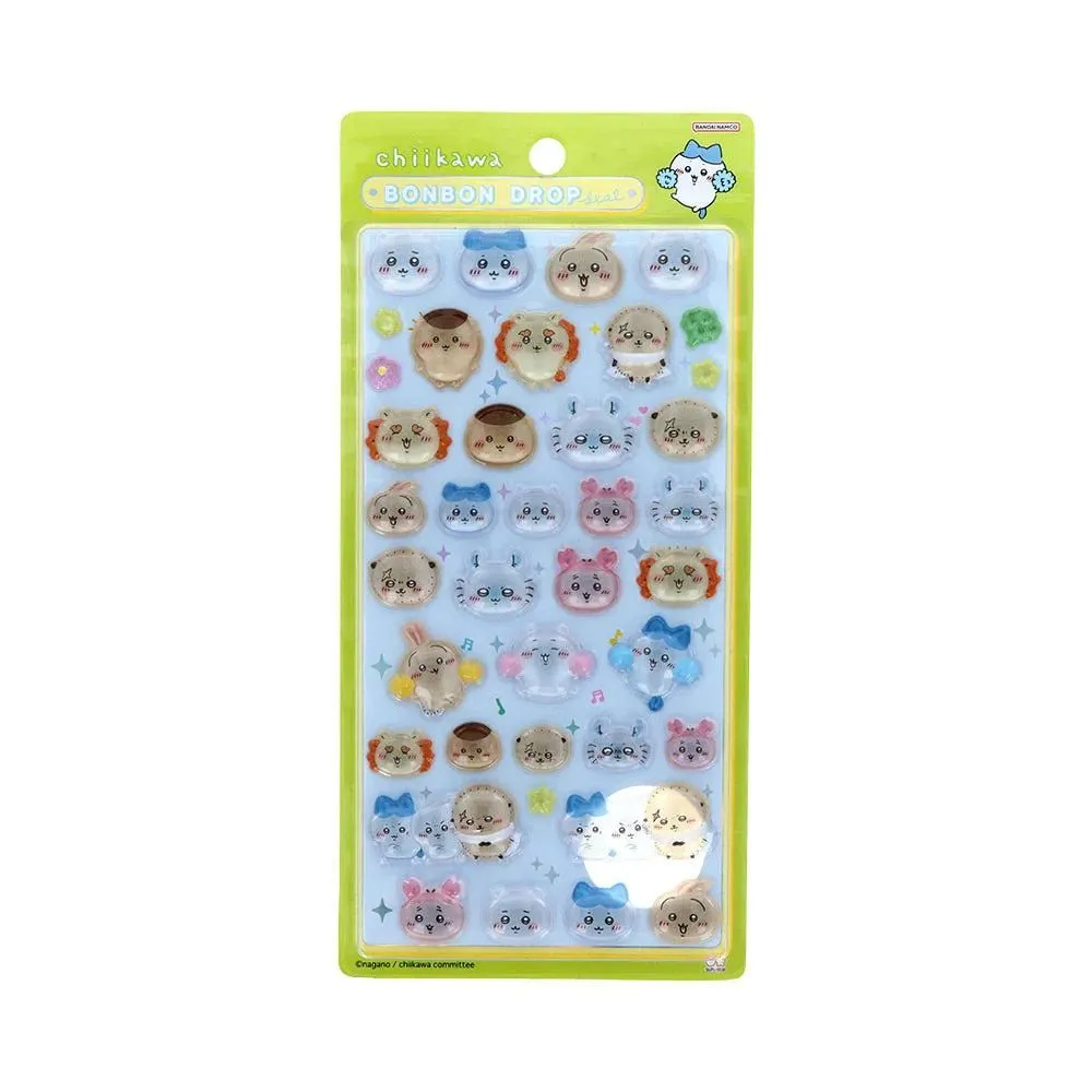 Chiikawa "BonBonDrop" 3D Sticker [Smiling]