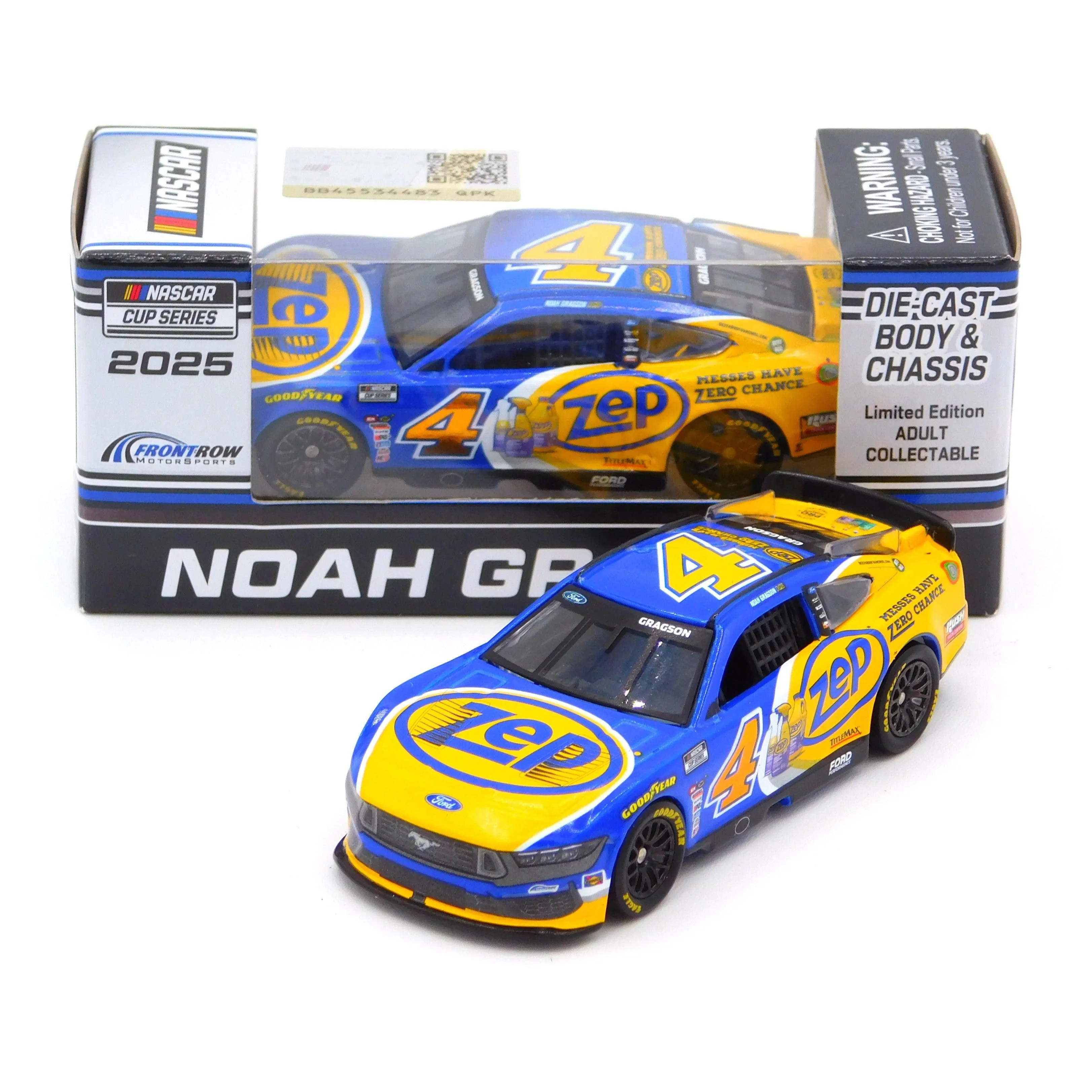 Noah Gragson 2025 Zep 1:64 Nascar Diecast