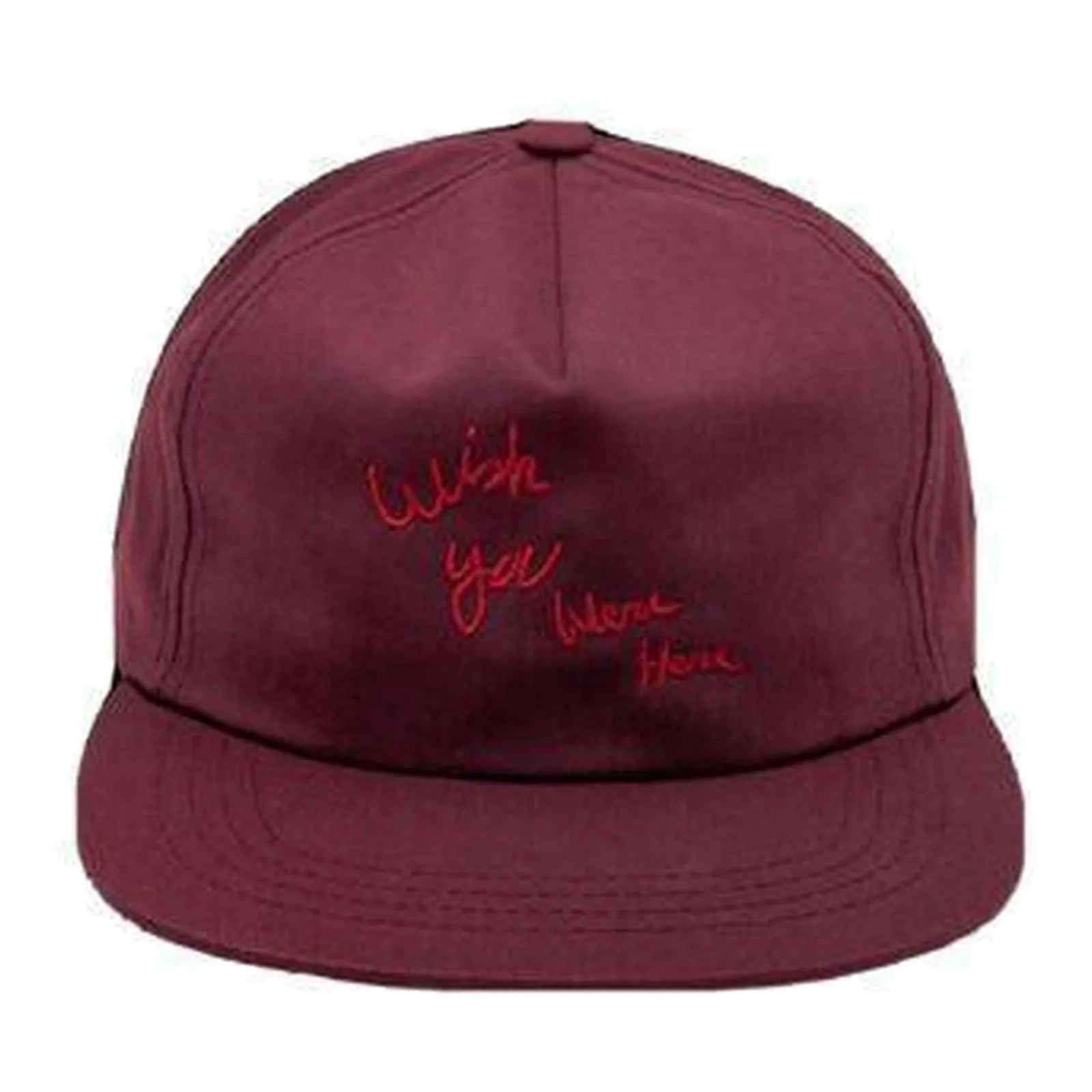 Travis Scott Astroworld Tour Wish You Were Here Hat Maroon