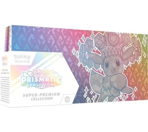 Pokémon TCG: Scarlet & Violet – Prismatic Evolutions Super Premium Collection