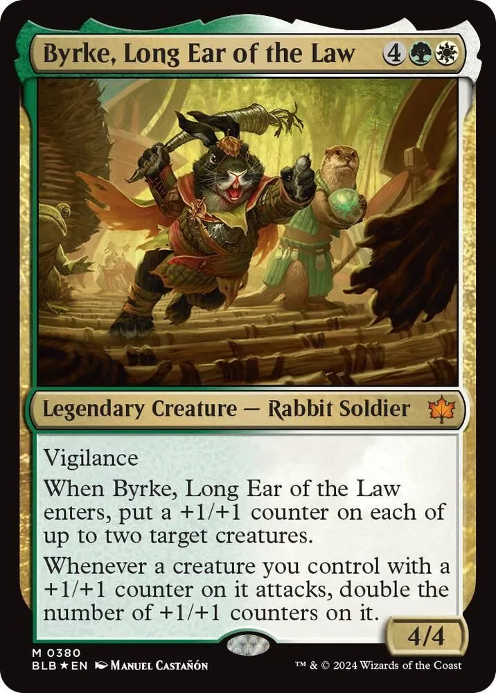 BLB, Byrke, Long Ear of the Law, Standard, 380, M, Near Mint, (Foil), EN