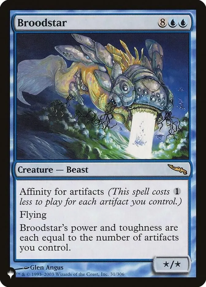 LIST, MRD, Broodstar, Standard, 31, R, Near Mint, Normal, EN