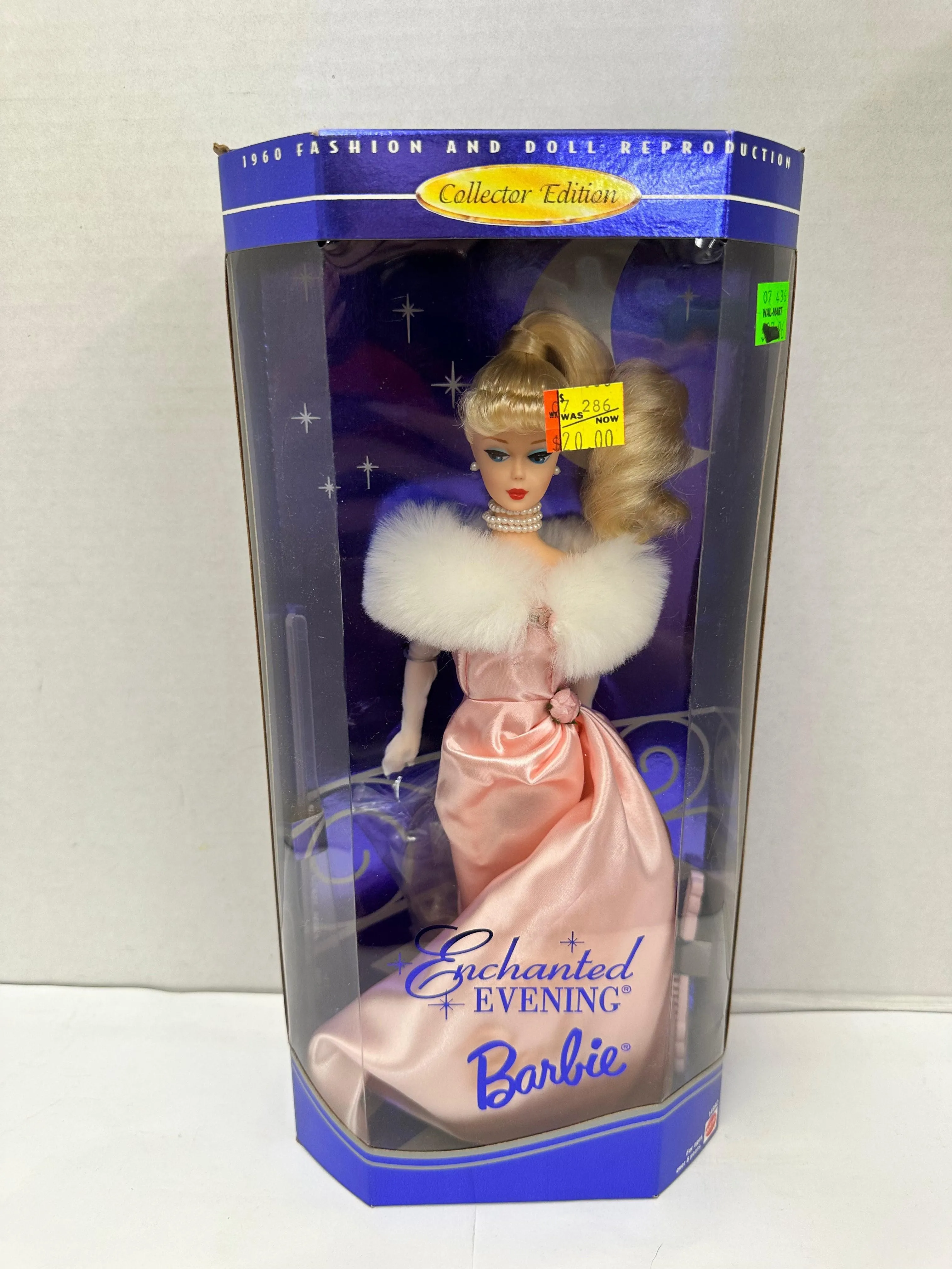 Mattel 14992 Barbie Enchanted Evening 1995 Collector Edition 1960 Reproduction
