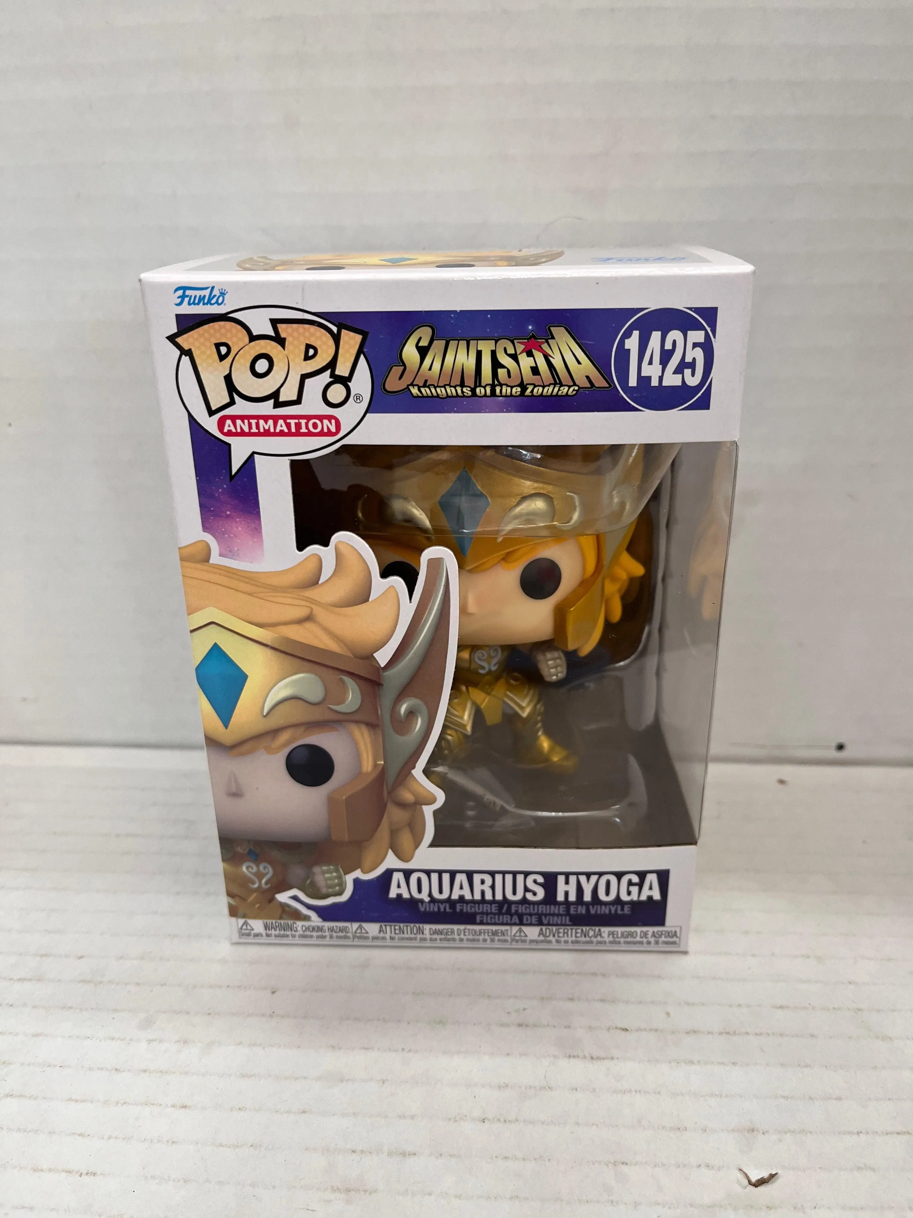 Funko Saint Seiya W2 POP Aquarius Hyoga Vinyl Figure NEW