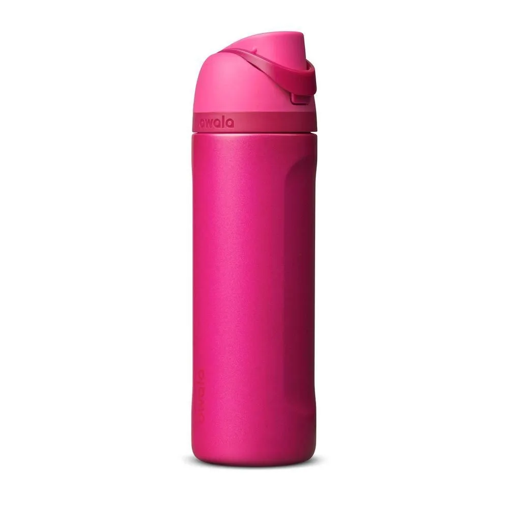 New without box - Owala 24oz Stainless Steel FreeSip Water Bottle - Read My Lips