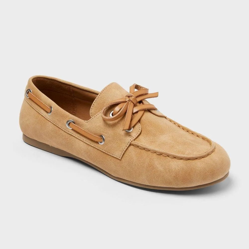 New without Tags - Women’s Midge Flats with Memory Foam Insole - Universal Thread Tan 11