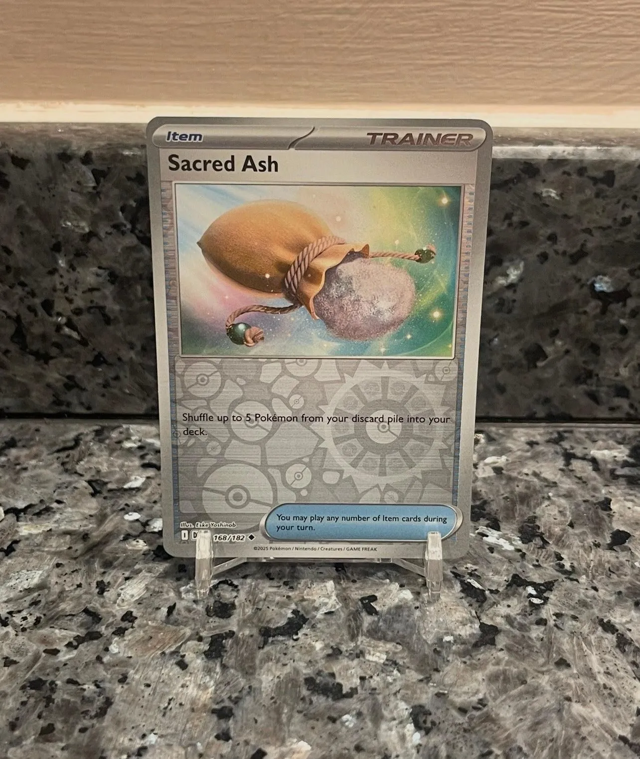 Pokemon TCG Sacred Ash Scarlet & Violet - Destined Rivals 168/182 Holo