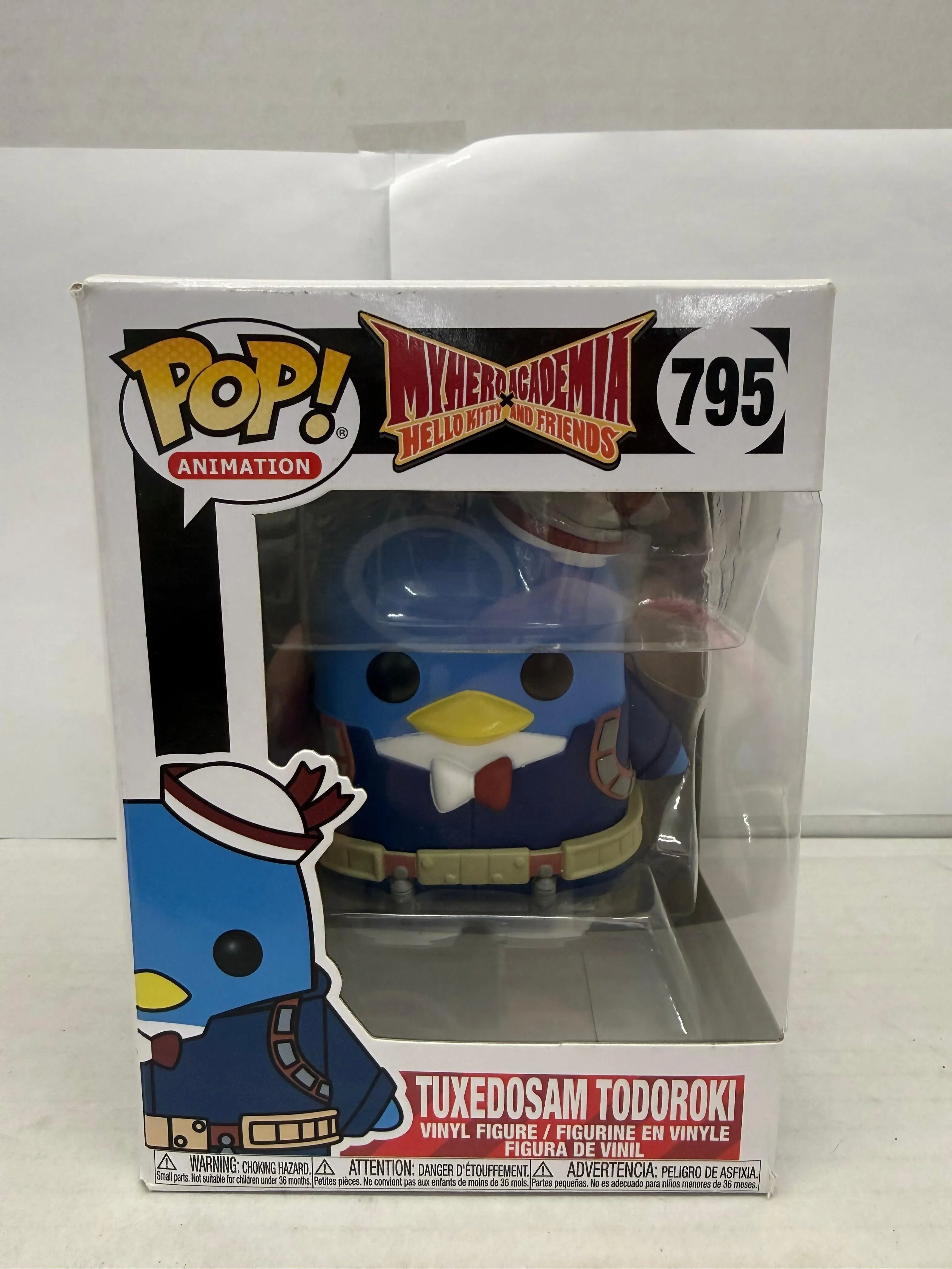 Funko Pop! Animation: Sanrio x My Hero Academia #795 TuxedoSam Todoroki NIB
