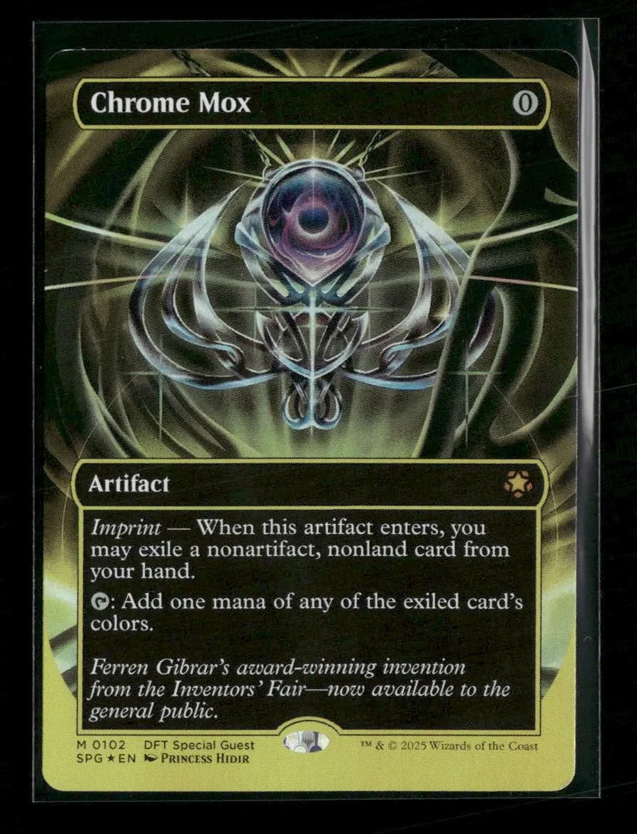 Special Guests Chrome Mox (Borderless) (First-Place Foil) #102
