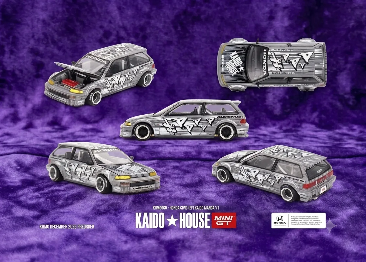 Kaido House Honda Civic (EF) - Kaido Manga V1