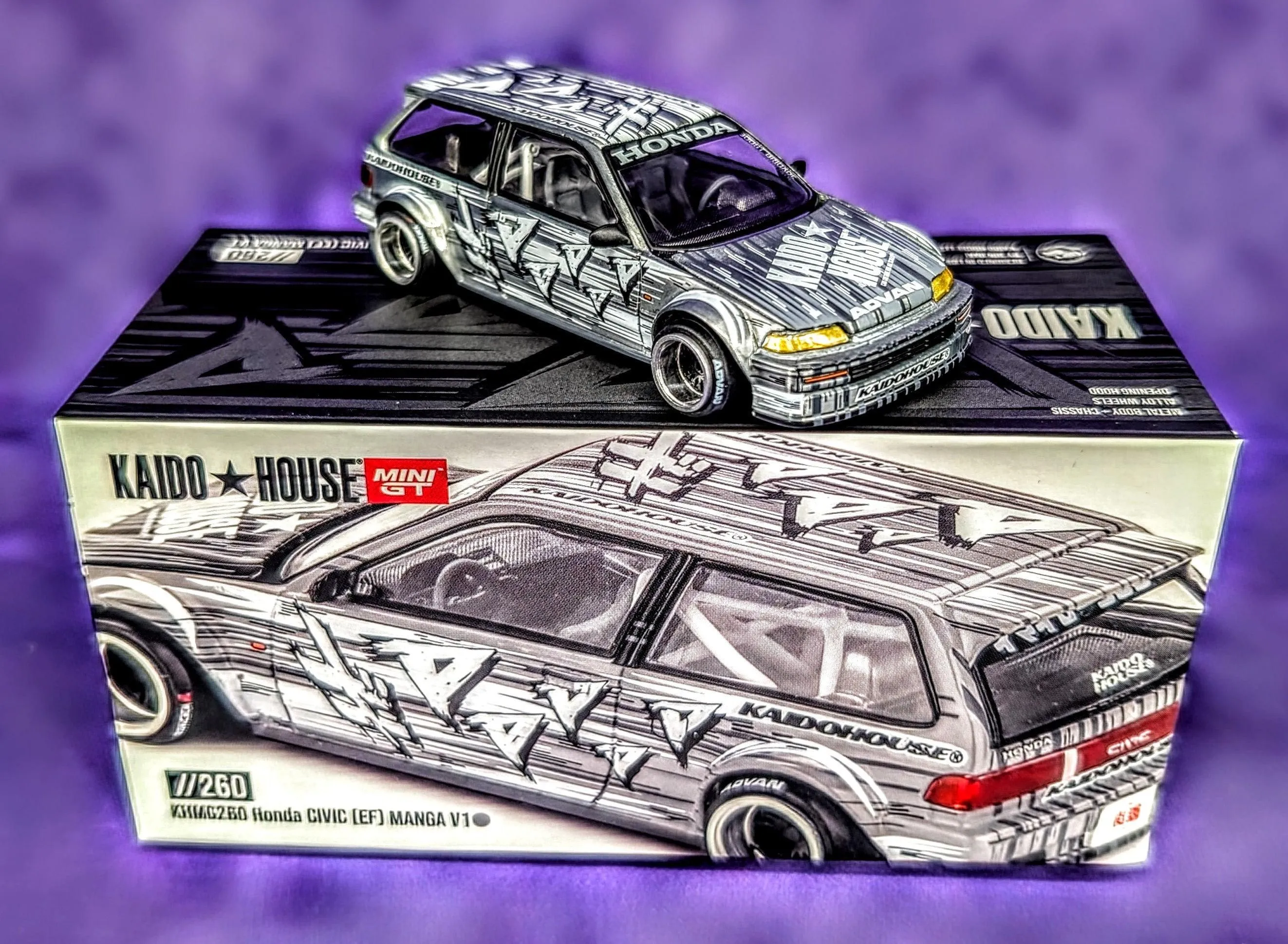 Chase! Kaido House Honda Civic (EF) Kaido Manga V1 - RAW Chase