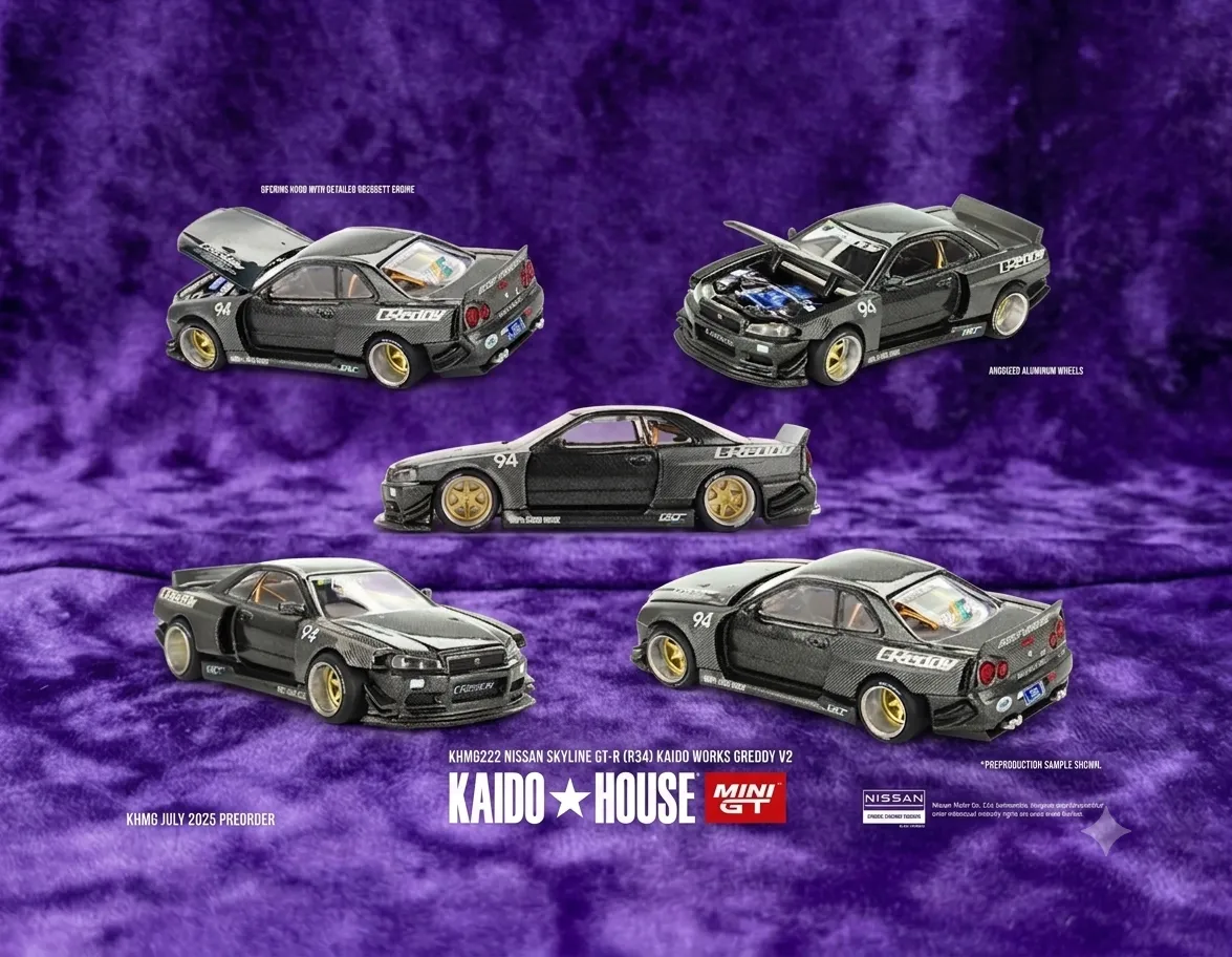 Kaido House Nissan Skyline GT-R (R34) - Kaido Works Greddy V2