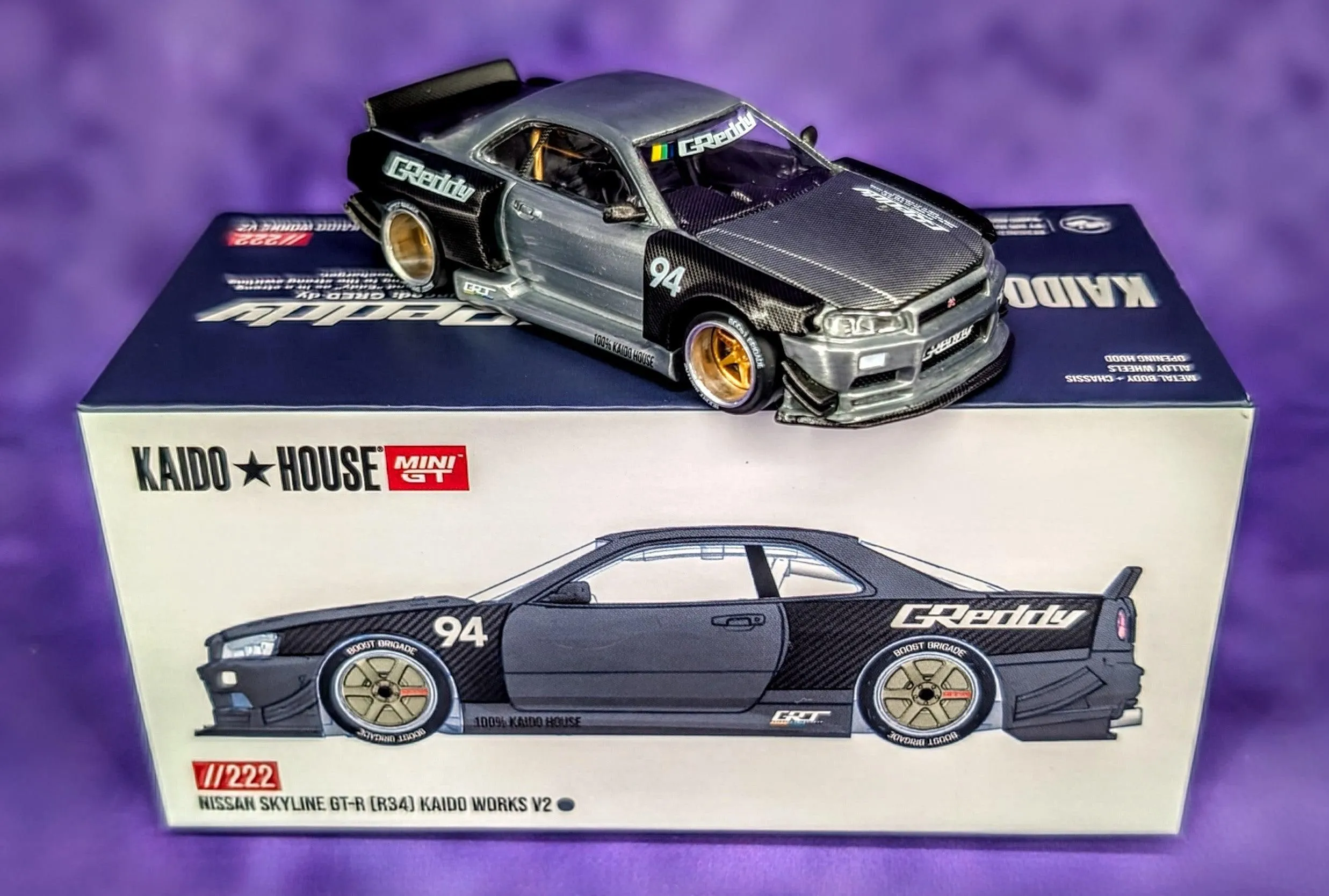 Chase! Kaido House Nissan Skyline GT-R (R34) Kaido Works - Greddy V2 - RAW Chase