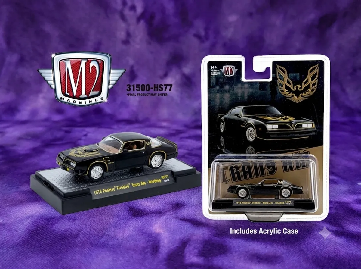 M2 Machines 1978 Pontiac Firebird Trans Am Hardtop - Hobby Series