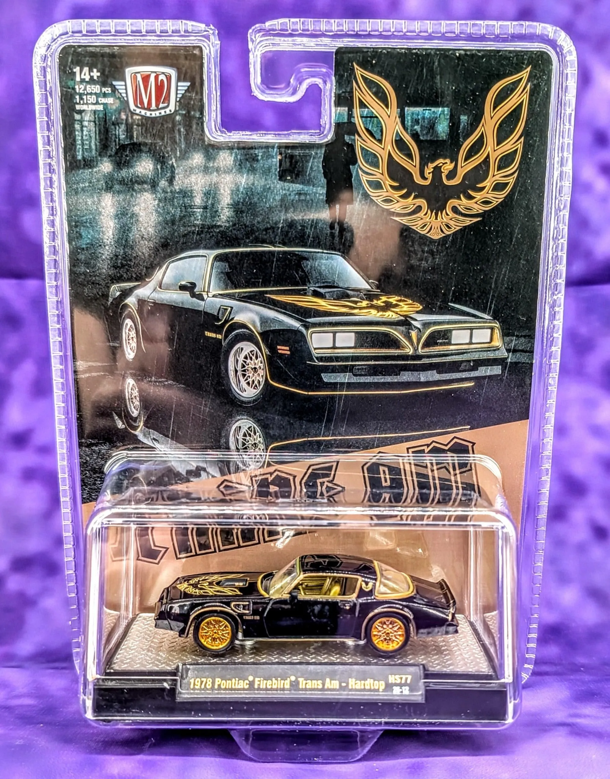 CHASE! M2 Machines 1978 Pontiac Firebird Trans Am Hardtop - Hobby Series - 1 of 1,150