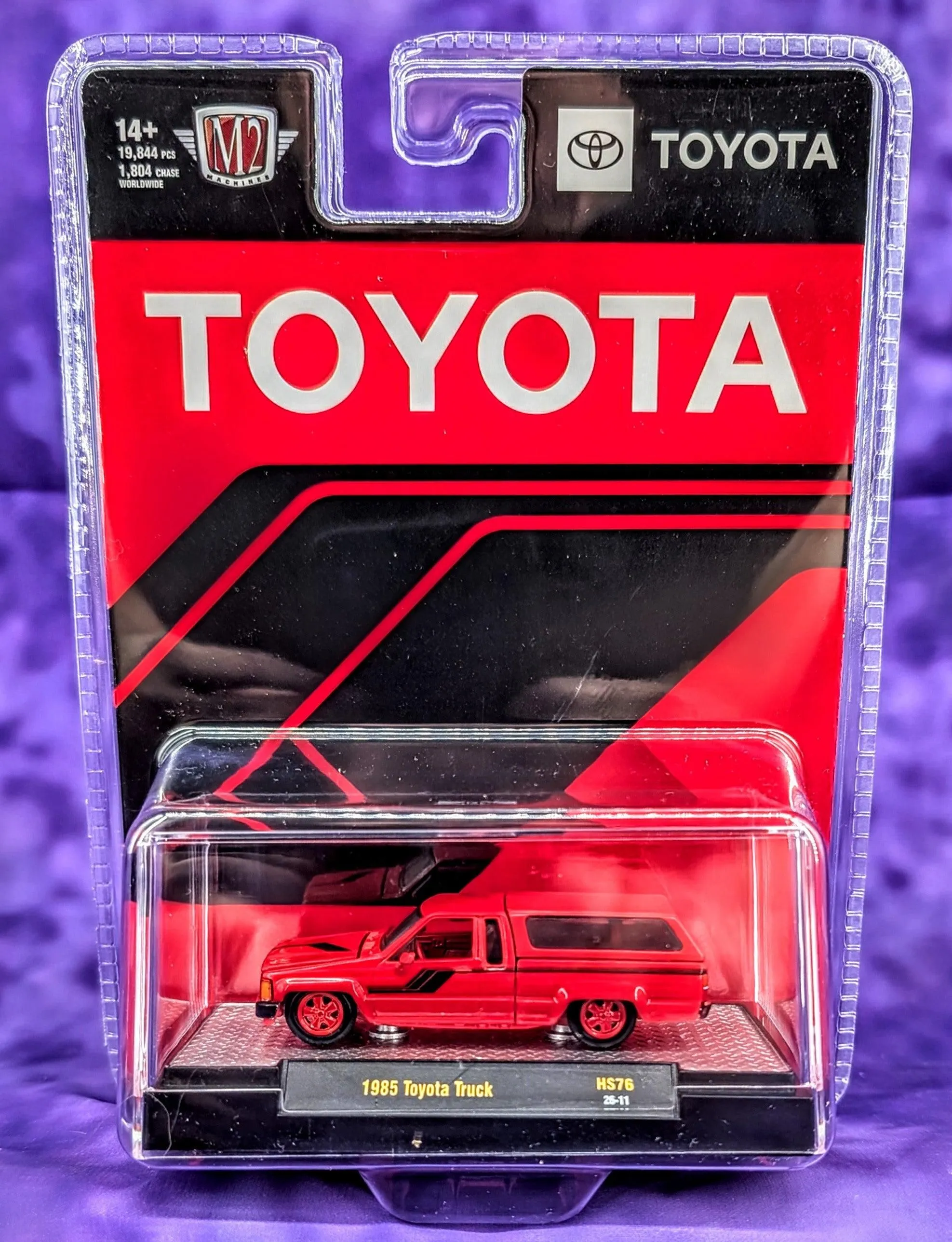 CHASE! M2 Machines 1985 Toyota Truck (w/ Camper Shell) - Hobby Series - 1 of 1,804