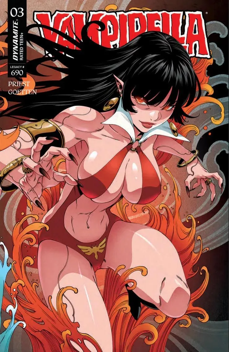VAMPIRELLA #3 GODTAIL TRADE DRESS EXCLUSIVE