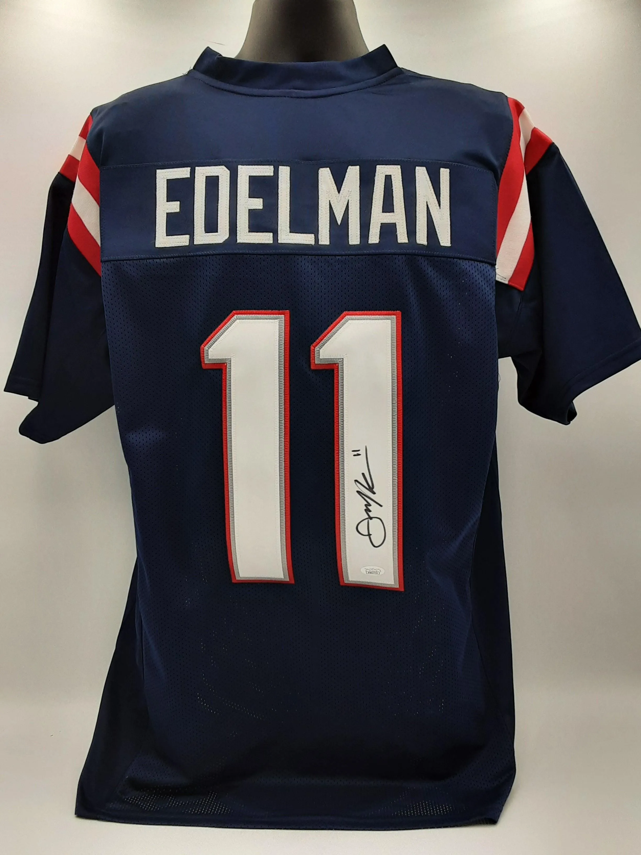 Julian Edelman Authentic Signed Pro Style Jersey Autographed JSA
