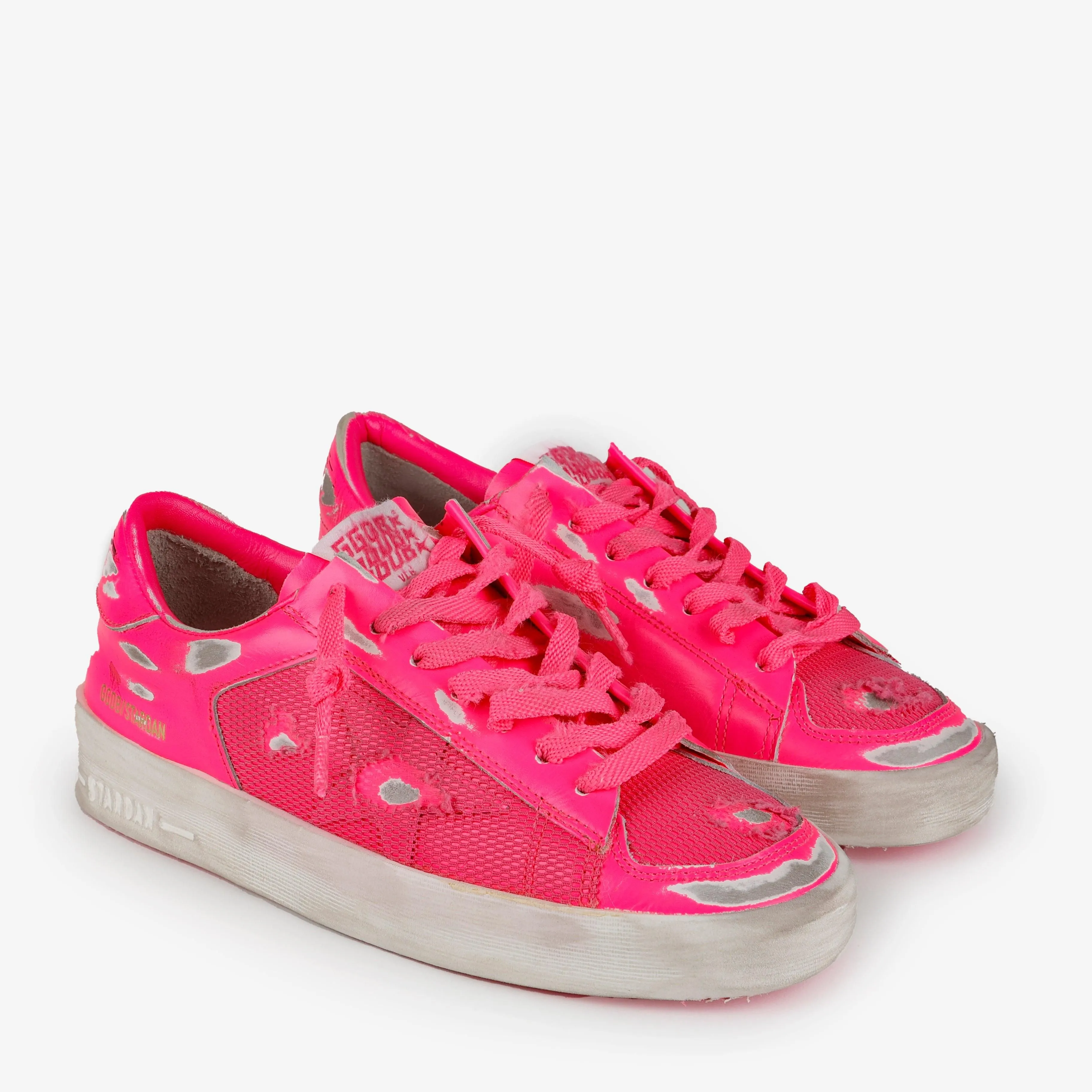 Stardan Leather Net, Hot Pink Size 38