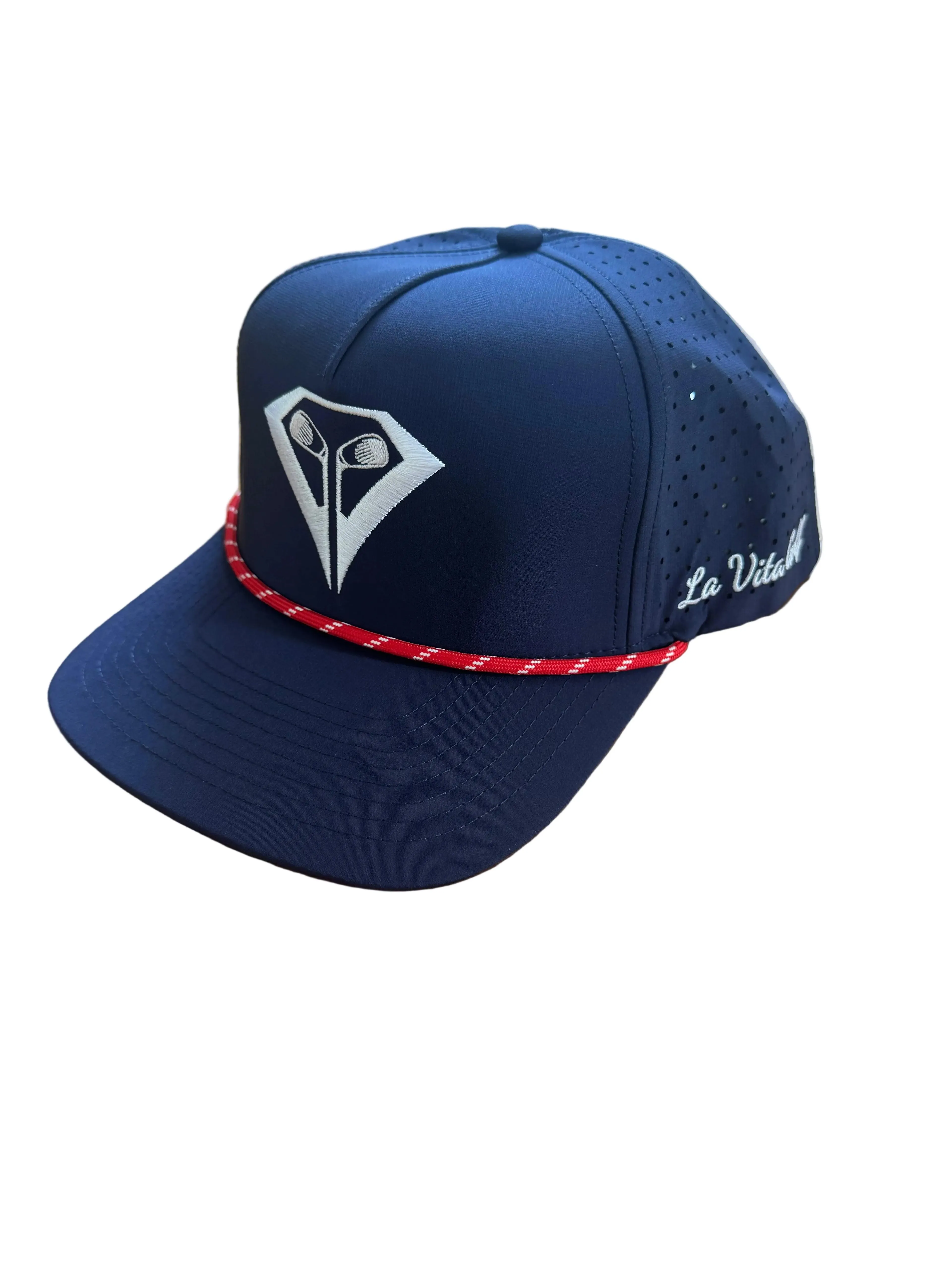 "The Classic" Rope Hat (Red, White and Blue)