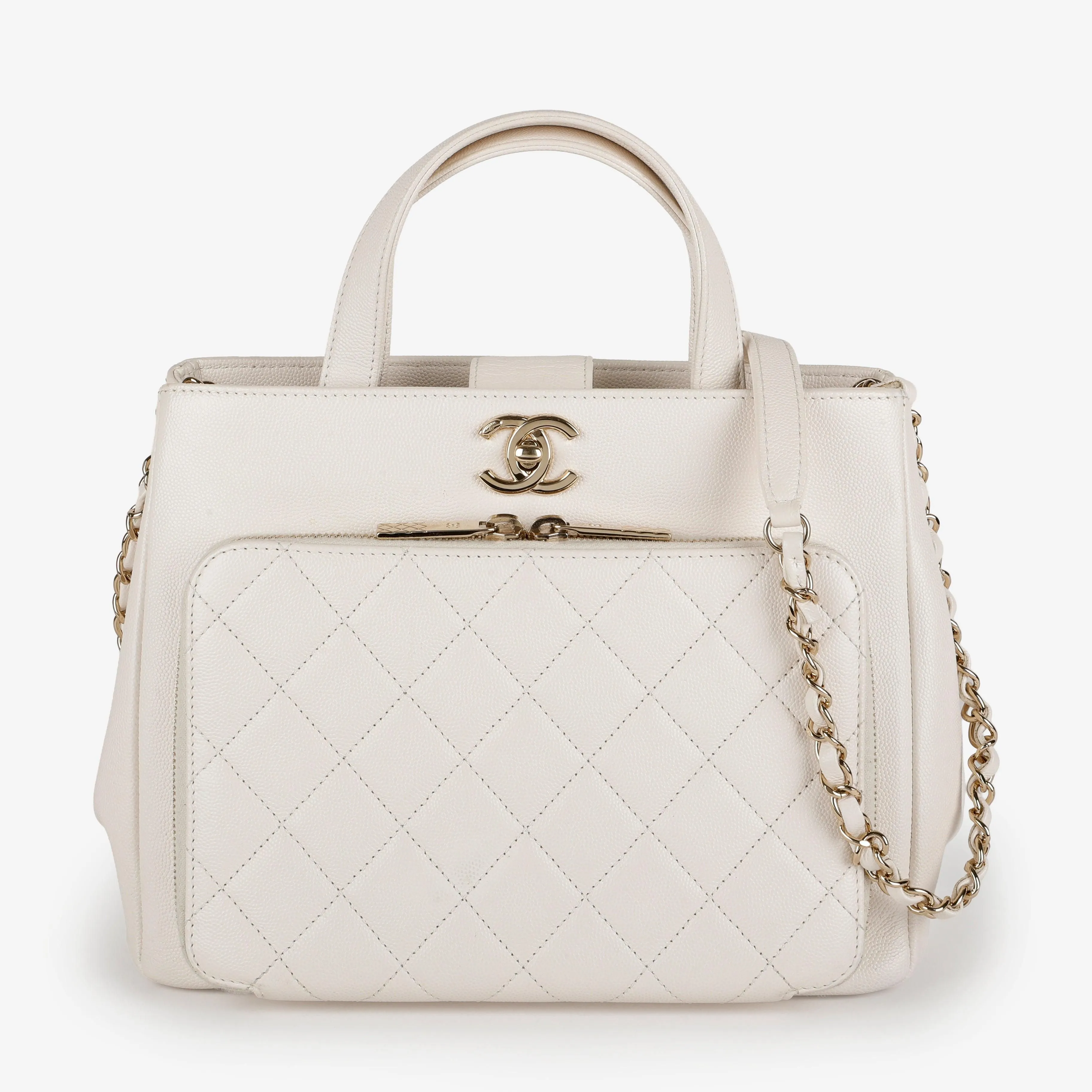 Small Business Affinity Tote, Cream Caviar
