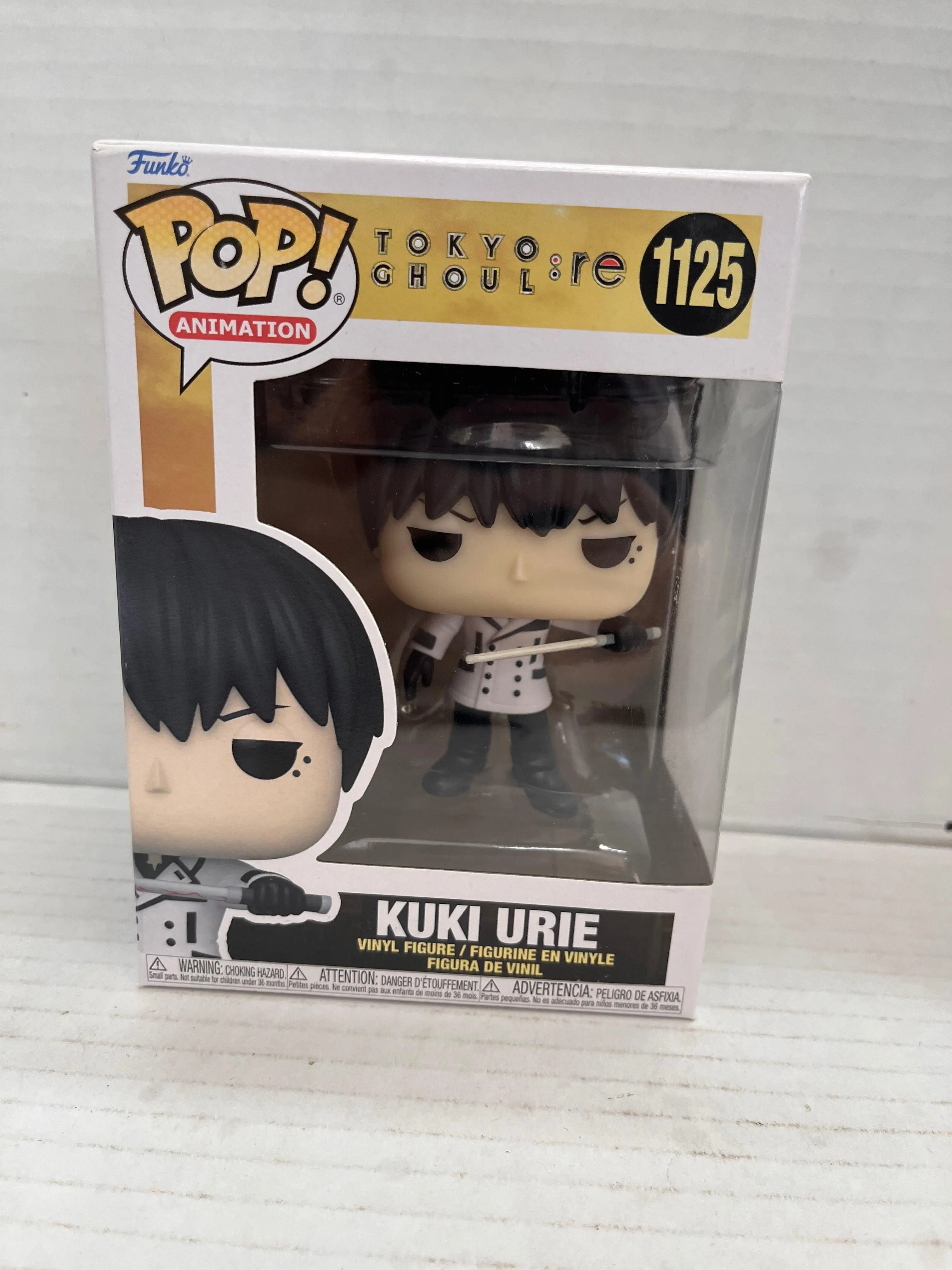 NEW FUNKO POP ANIMATION 1125 TOKYO GHOUL :RE KUKI URIE FIGURE