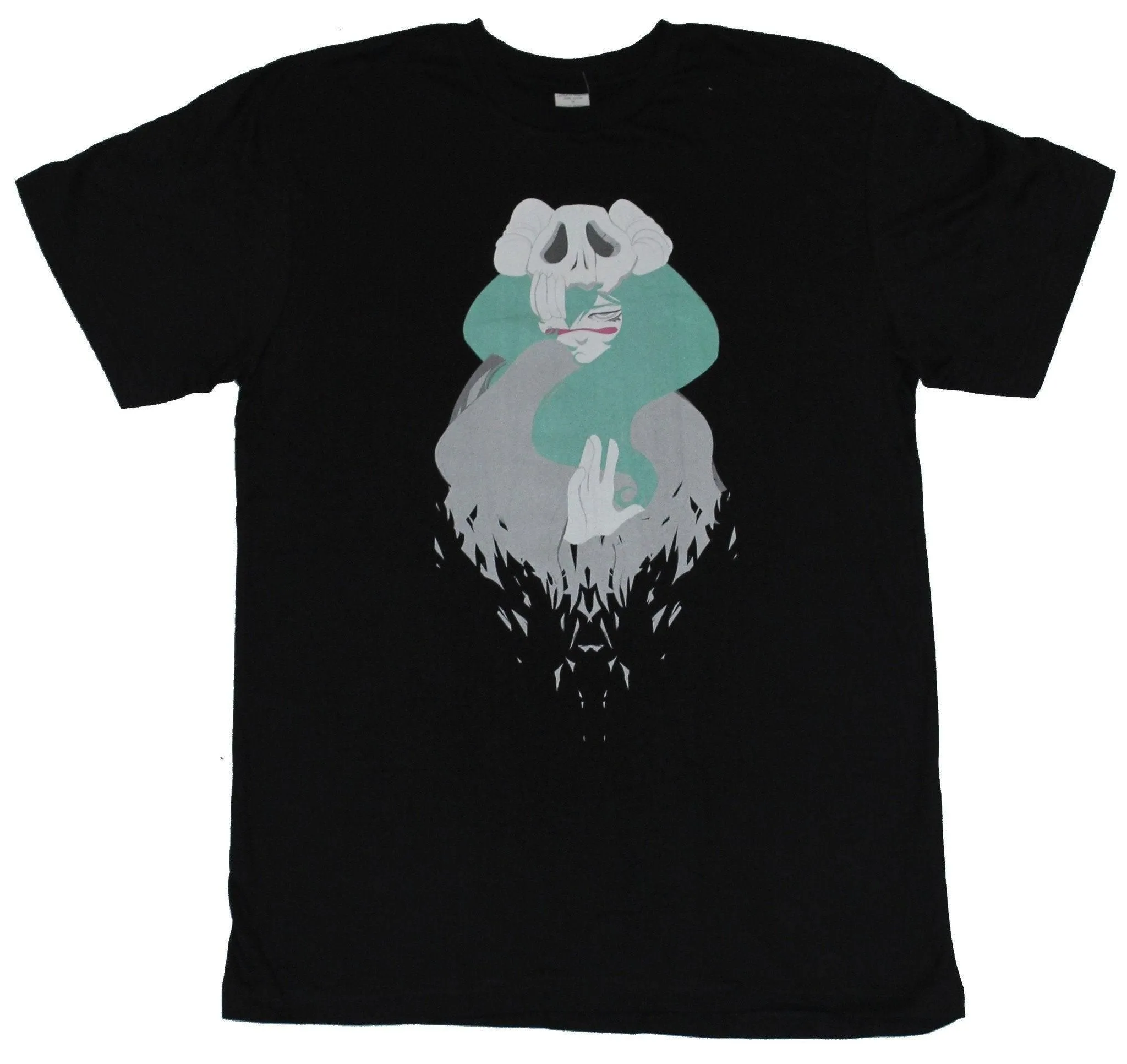 Bleach Tite Kubo Mens T-Shirt - Stylized Nell Hand Halting Image