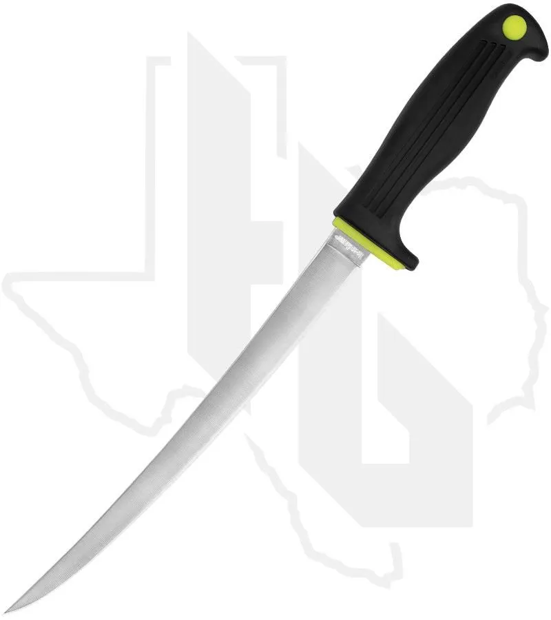 Kershaw 9 in. Fillet 1259 - Black/Green Polymer, Satin