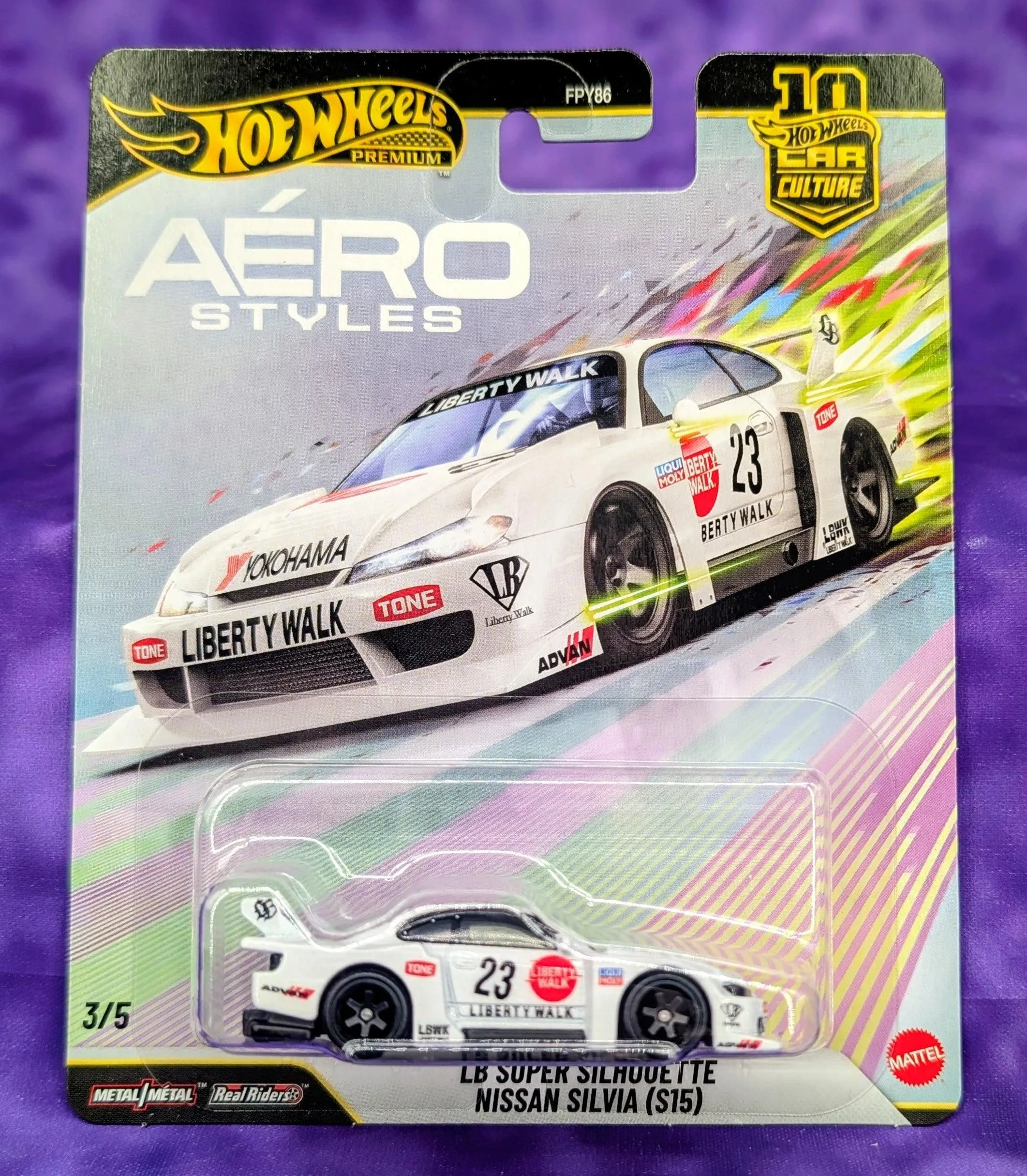 Hot Wheels LB Super Silhouette Nissan Silvia (S15) - Aero Styles - Car Culture - Premium