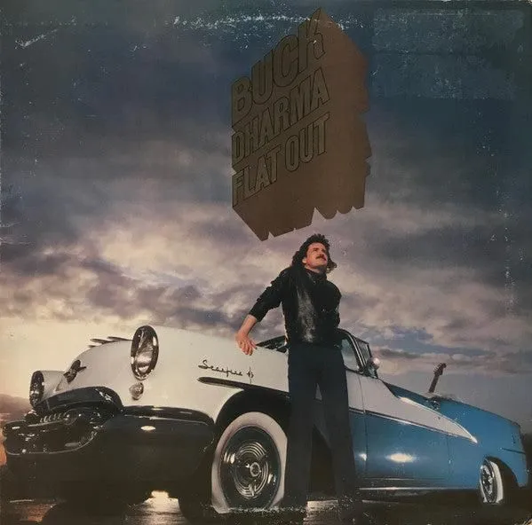 Buck Dharma* - Flat Out (LP, Album, Ter)