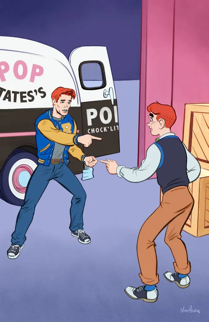 ARCHIE MEETS RIVERDALE #1 VIRGIN EXCLUSIVE SPIDEY  HOMAGE - PEREIRA