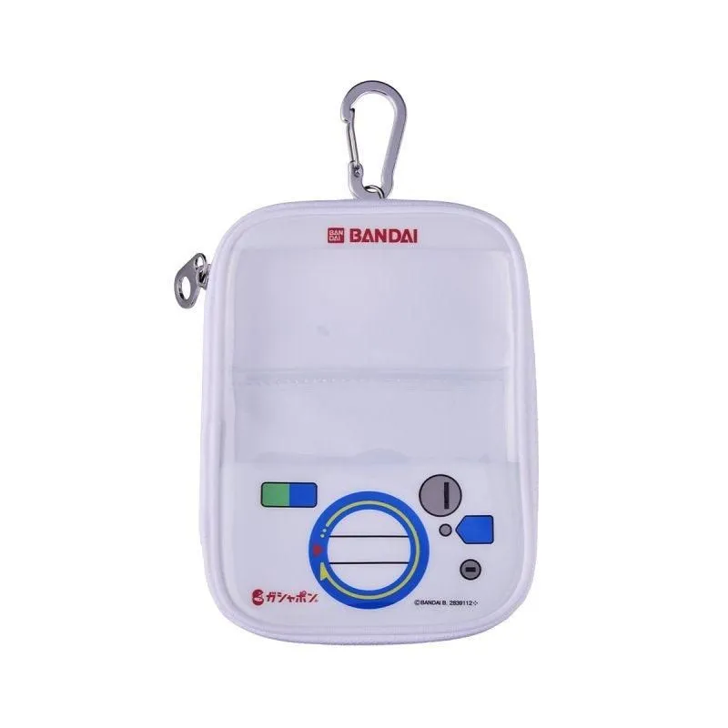 LIMITED Bandai Gachapon Official Clear Pouch with Carabiner