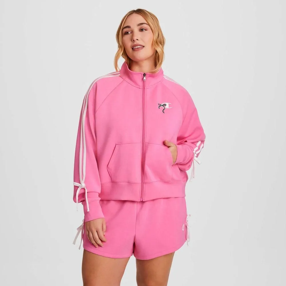 New without Tags - Champion Women's In the Stands Full Zip Top - Pink 1X