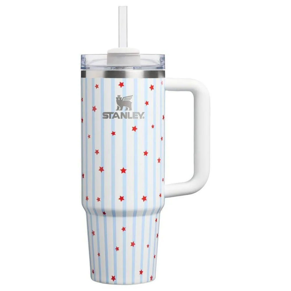 New without box - Stanley 30 oz Stainless Steel H2.0 FlowState Quencher Tumbler Blue