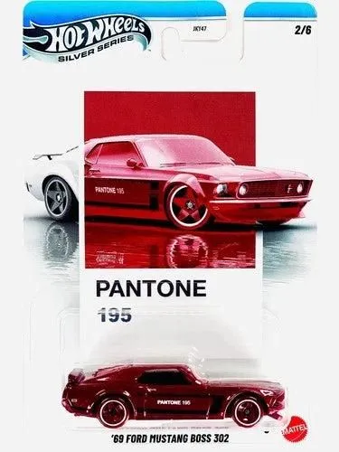 Hot Wheels Silver Series '69 Ford Mustang Boss 302 Diecast Model Car