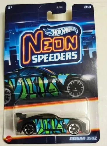 Hot Wheels Neon Speeders Nissan 350Z Diecast Model Car