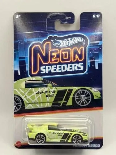 Hot Wheels Neon Speeders Honda S2000 Diecast Model Car