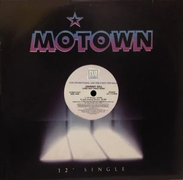 Johnny Gill - Long Way From Home (12", Promo)