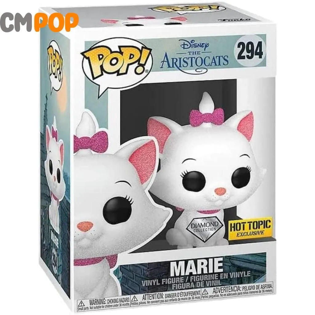 Marie - #294 - Funko Pop! - Disney Aristocats - Diamond Collection - Hot Topic Exclusive