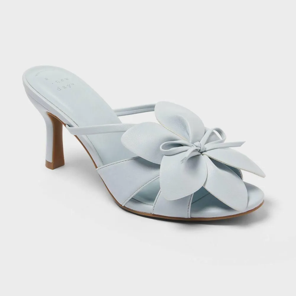 New without Tags - Size: 9.5 - Women's Domenica Heels with Memory Foam Insole - A New Day Light