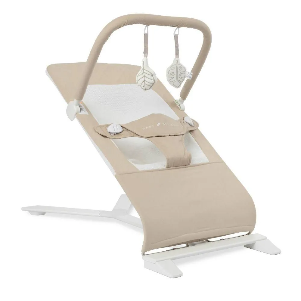 New without Tags - Baby Delight Alpine Deluxe Portable Bouncer - Organic Oat
