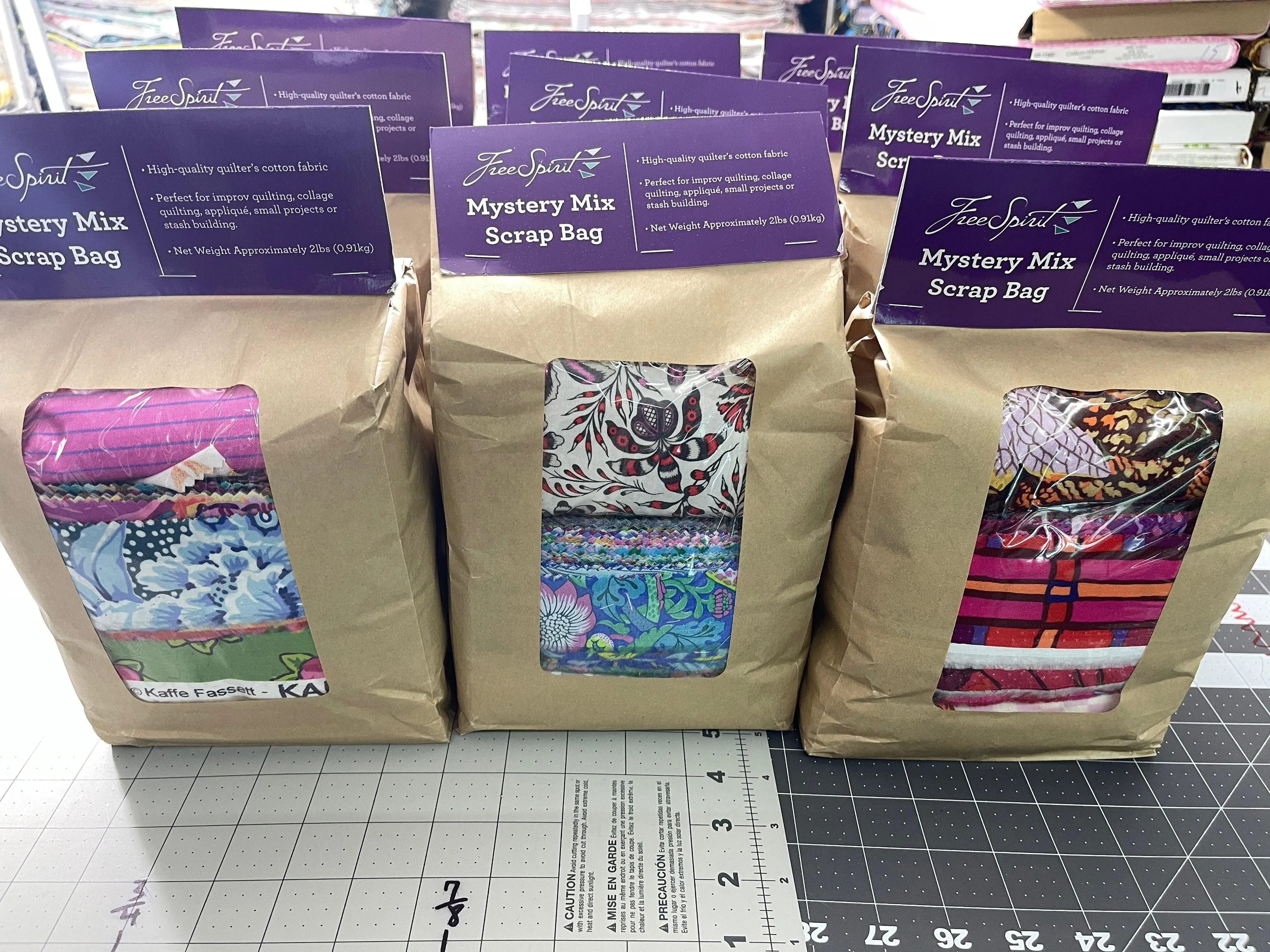 FreeSpirit BAG12FS-SCRAP Mystery Scrap Bag 2lbs - One Bag